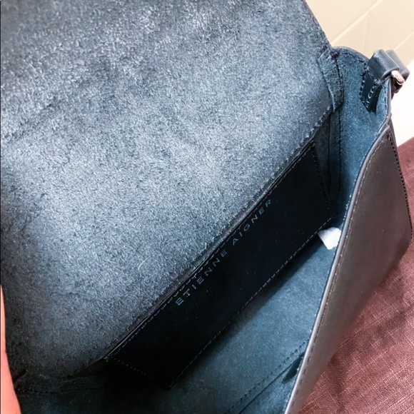 Etiene Aigner Chrissie Leather Crossbody Bag - Picture 9 of 10